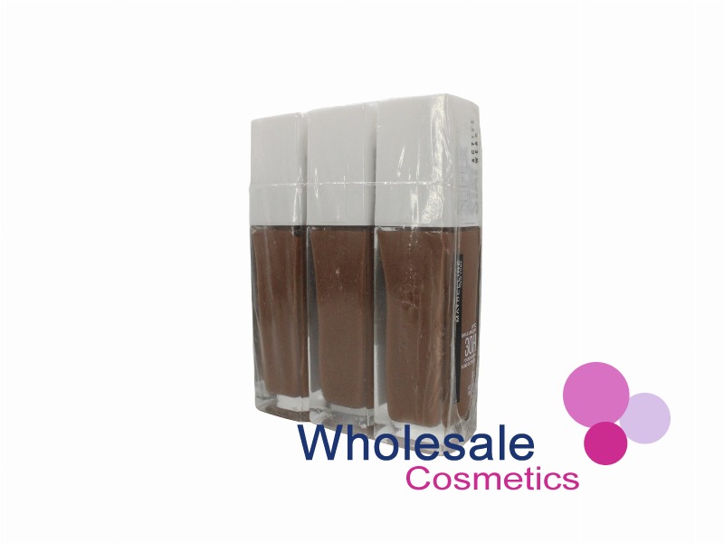 6 x Maybelline SuperStay 30Hr Full Coverage Foundation - 66 HAZELNUT
